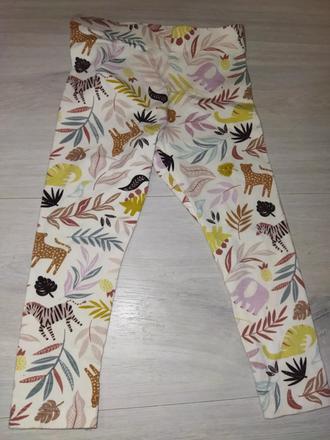 Legíny se zvířátky 86 nutmeg, next,86