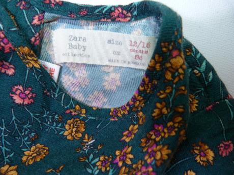 Zara tunika/halenka s volánky vel. 86, zara,86