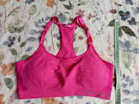 Růžová sportovní podprsenka, ergee,m