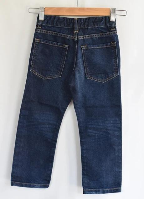 Džíny straight fit vel. 5 let, matalan,110
