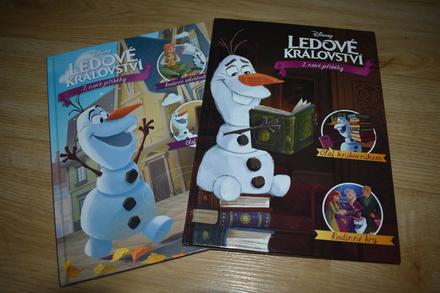 2x kniha ledové království 2 nové příběhy, 