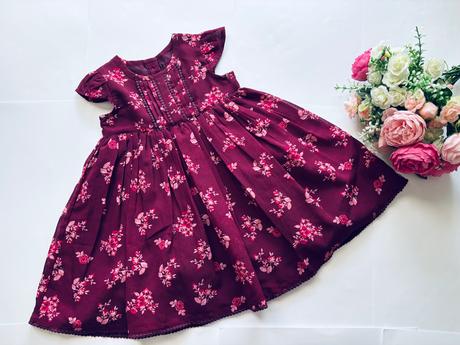 Šaty společenské s květy - v.6/9 měs. zn. george, george,74