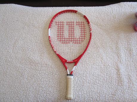 Dětská tenisová raketa wilson, pro děti 4-6 let, wilson