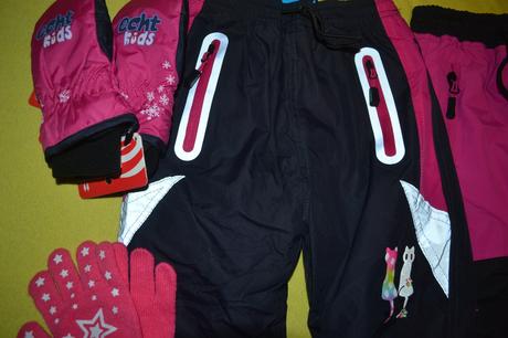 2x zimní kalhoty,2x rukavice,v.98, kugo,98