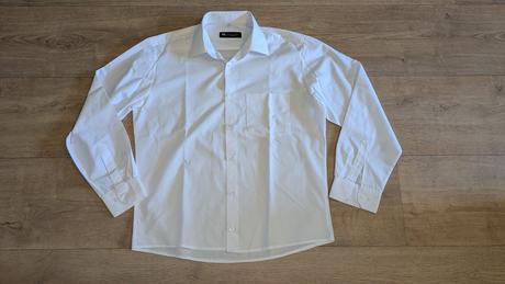 Bílá společenská košile 42, 170/176, l, l
