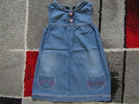 Letní  šaty pro holku zn.f & f vel.92, f&f,92