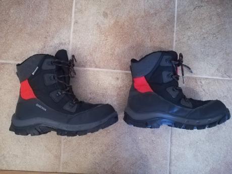 Zimní nepromokavé boty decathlon, quechua,38
