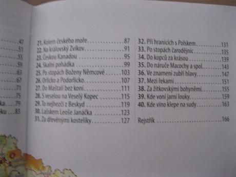 Knížka nejkrásnější výlety autem, 