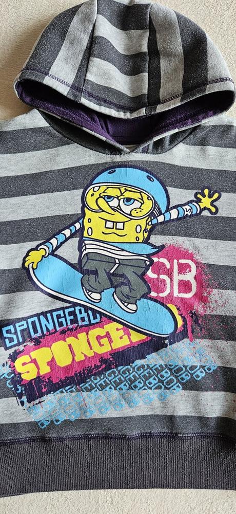 Chlapecká mikina sponge bob v kalhotách, vel.116, 116