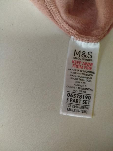 Body zn. marks & spencer vel.74, marks & spencer,74