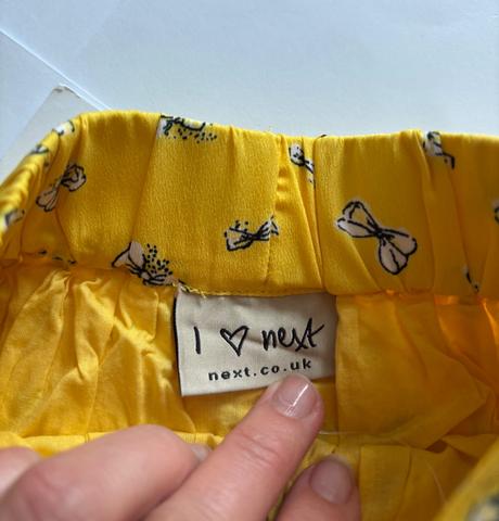 Sukně -kraťasy krásné zn. next - v.3/6 měs, next,68