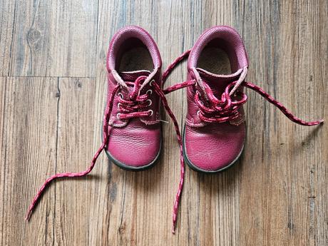 Celoroční barefoot boty jonap 23 vínové kožené, jonap,23