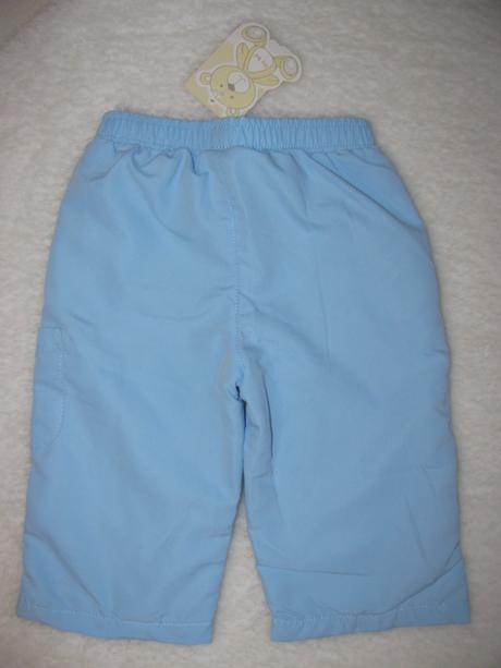 Zateplené kojenecké kalhoty-věk.6-9 měs., tiny ted,74