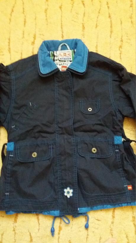 Tmavě modrá bunda,bundička,vel.122,zn.lego, lego,122
