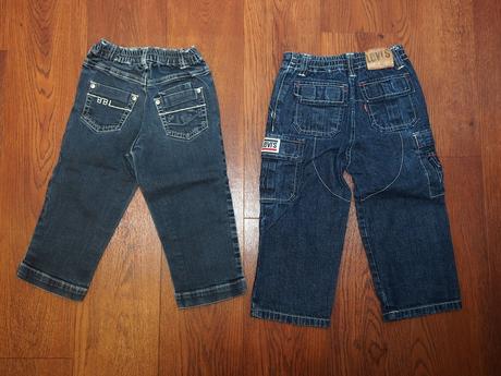 3x džíny vel.92, levis,92