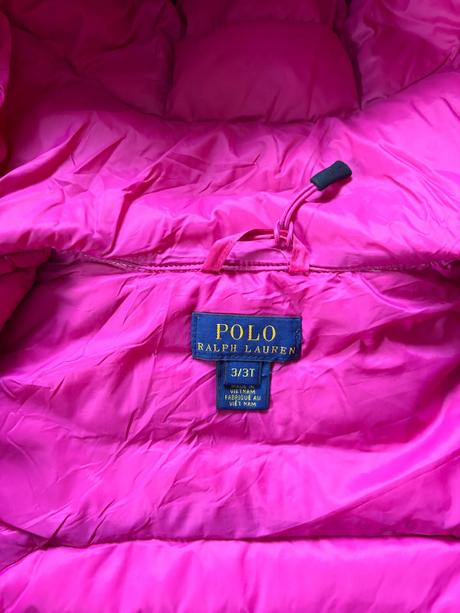 Přechodová prošívaná bunda, ralph lauren,98