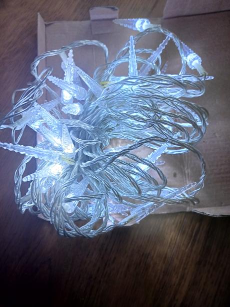 3x světýlka na stromeček.,