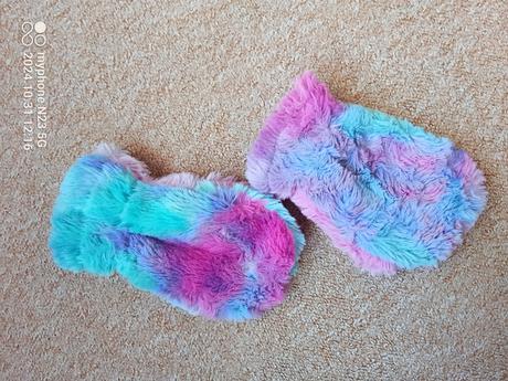 Rukavice chlupaté vel."4-6let",