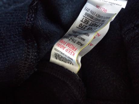 Bavlněné tepláky ,vel.86/92, marks & spencer,86