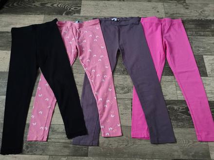 Legíny dívčí 4x v.122-128, primark,122