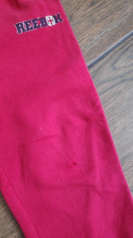 Tepláky vel.98, reebok,98