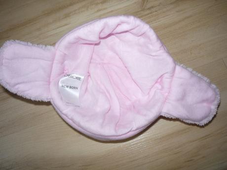 Chlupatá čepice s oušky pro miminko, cherokee,50