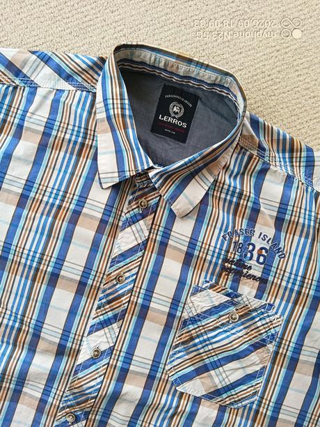 Košile zn."lerros" vel."xxl", xxl