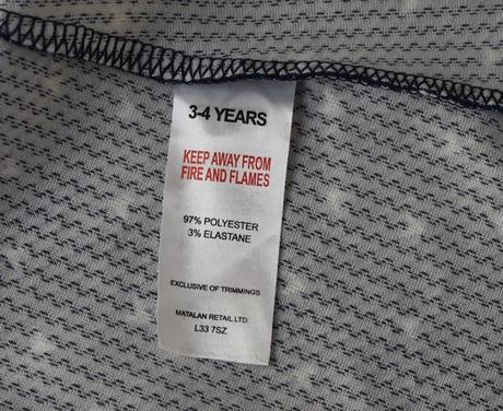 Šaty vel. 3 - 4 roky, matalan,104