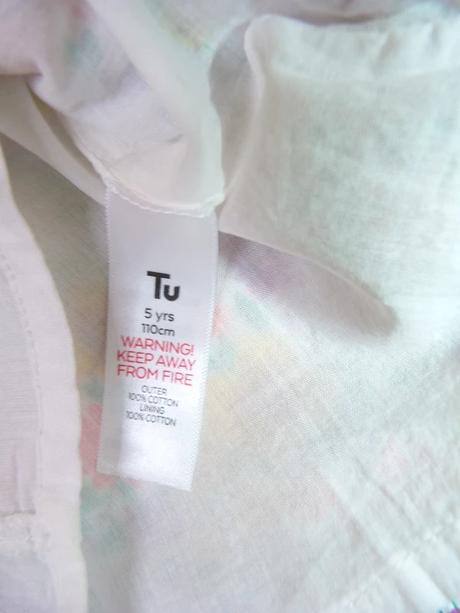 Tu  letní květované šaty vel. 110, tu,110