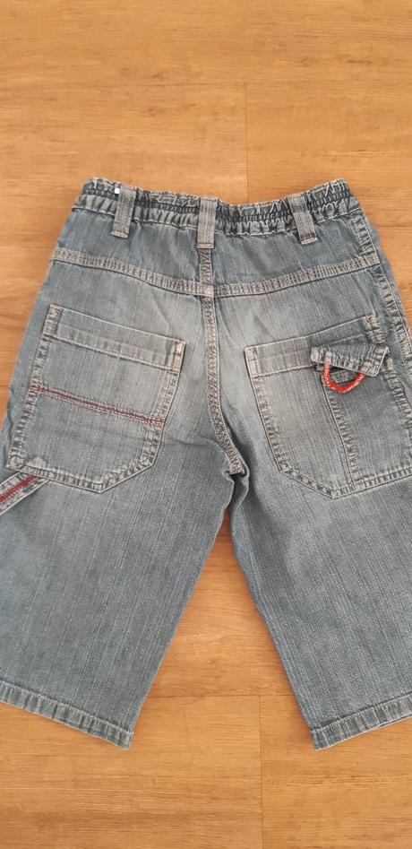 Džínové šortky, kraťasy vel. 122, 122