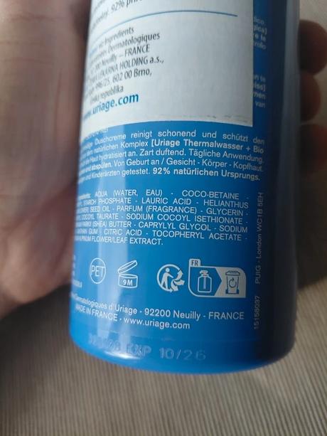 Jemný čisticí krém pro děti od narození 500ml, 