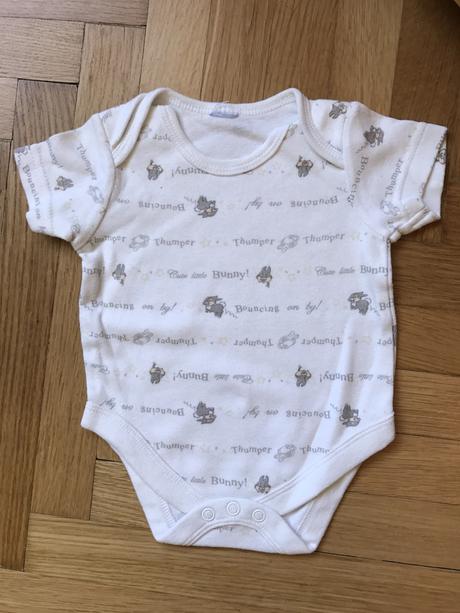 3ks dětské body krátký rukáv , c&a,56