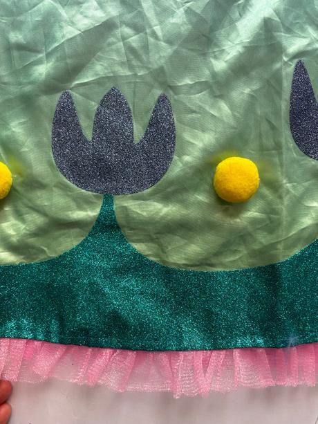 An14/ kostým šaty troll - v.4/6 let,