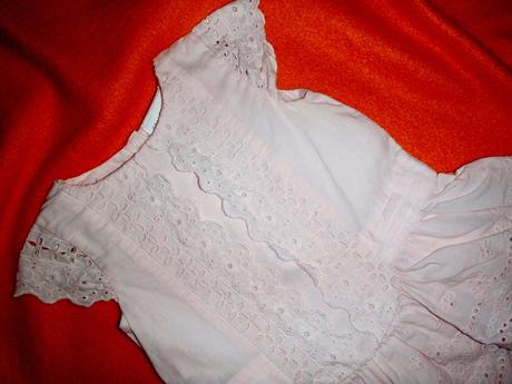 Nádherné růžové vyšívané šaty od nextíku, next,68