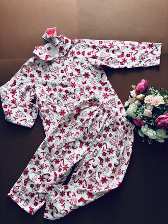 Pyžamo vánoční motiv - v. 18/23 měs., 92