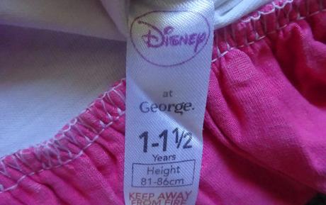 Tričko s minnie kr.r., vel. 86, george,86