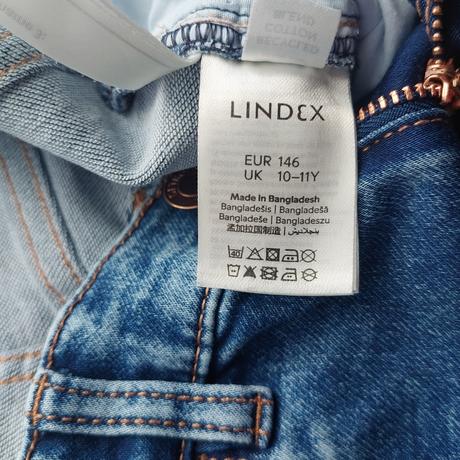 Džíny chlapecké lindex vel. 146, lindex,146