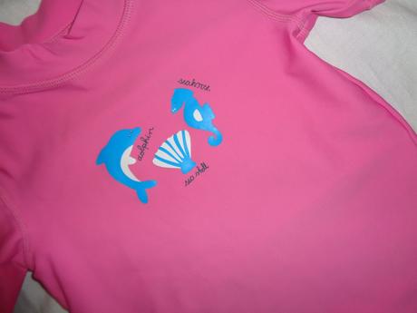 Luxusní plavkové růžové tričko 86/92, alive,86 / 92