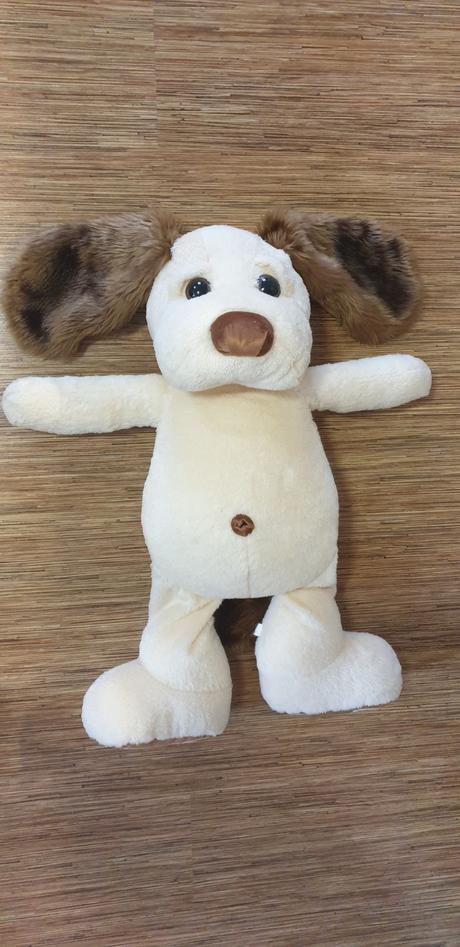 Plyšový pes pupík 70cm, 
