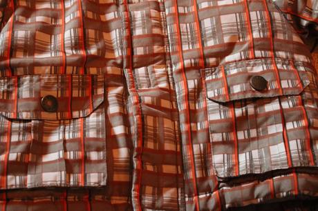 Klučičí zimní bunda proužky, 68