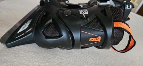 Chlapecké lední brusle oxelo černo-oranžové, 29-32, 29