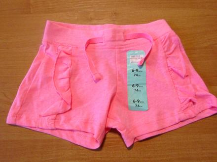 Bavlněné šortky vel 74, primark,74