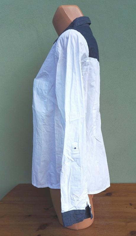 Plátýnková košile roll up rukávy john banner - vel, 40