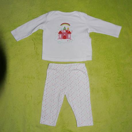 2 pyzamka 3-6mesicu, f&f,68