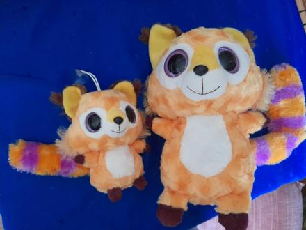 Plyšáci, plyšák,lemur,liška,