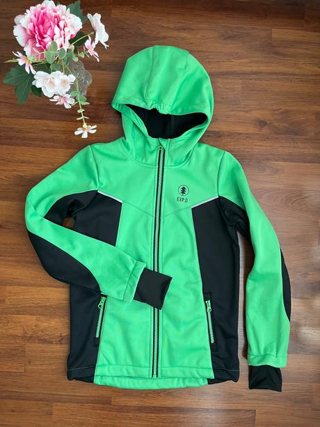Softshellová bunda zelená, crivit,134