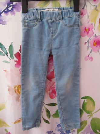 Elastické džíny skiny v pase do gumy denim co, denim co,110
