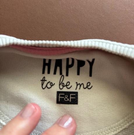 K1/ mikina béžová- v.6/7 let, f&f,122