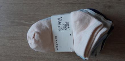 7xponožky reserved vel. 31-33 barva unisex, reserved,31