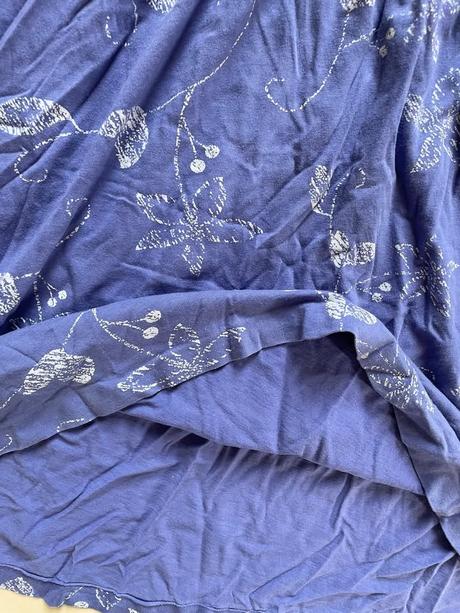 Modré letní šaty s vázacími ramínky, vel 14 tedy x, papaya,xl